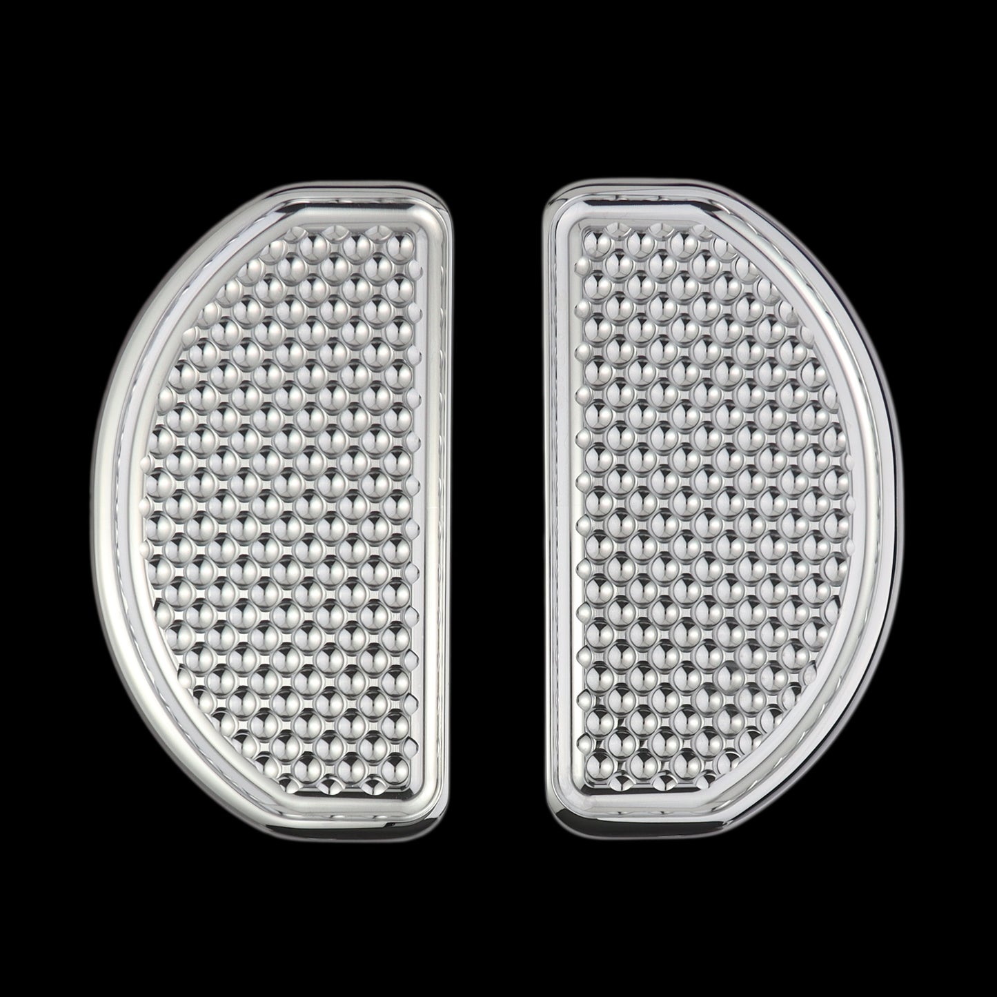 Waffle Rear Footboard Covers