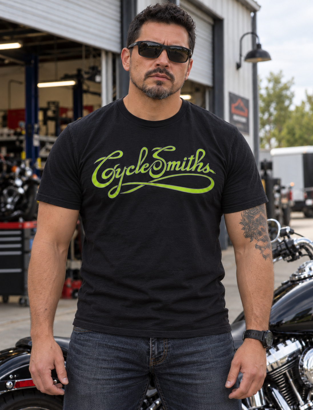 CycleSmiths In God We Trust T-Shirt