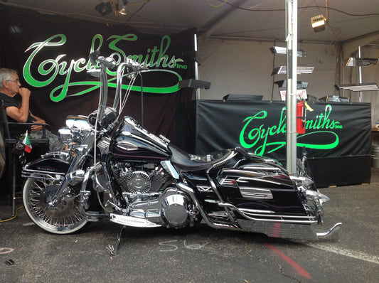 Billet XL Bag Extensions 2013 and Earlier