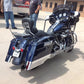 Billet XL Bag Extensions 2013 and Earlier