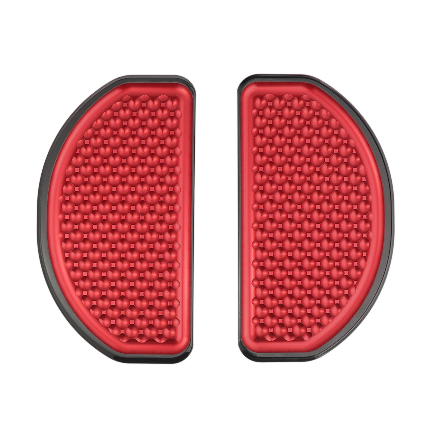 Waffle Rear Footboard Covers