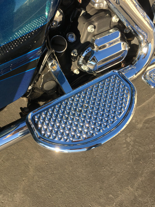 Waffle Rear Footboard Covers